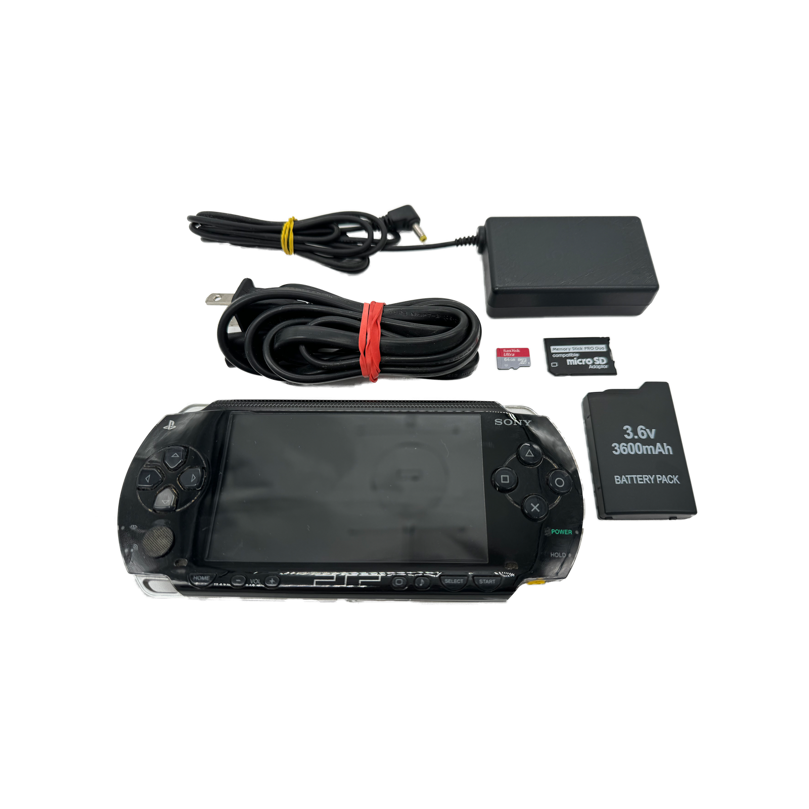 PSP 1000 64GB Bundle – New battery